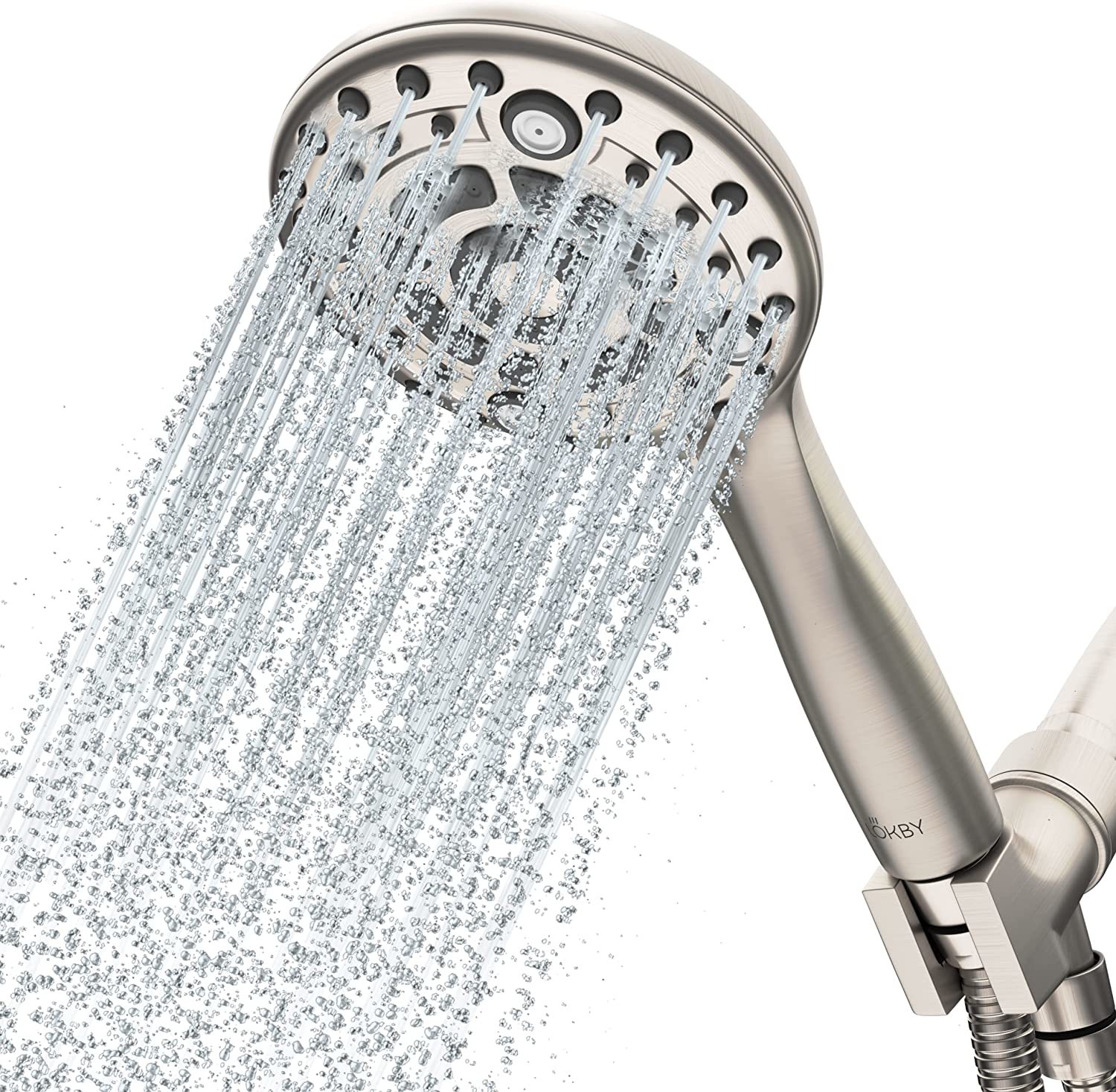 PowerSpa 4-Setting Deluxe Hand Shower, Chrome 