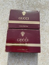 Vtg 70s Gucci Classic Facial Bar Soap Iconic Red Green Ribbon Small Boca Raton 2 - $109.39