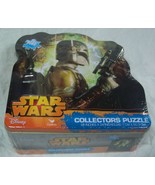 STAR WARS BOBA FETT 1000 Piece PUZZLE w/ COLLECTOR&#39;S TIN NEW - $16.34