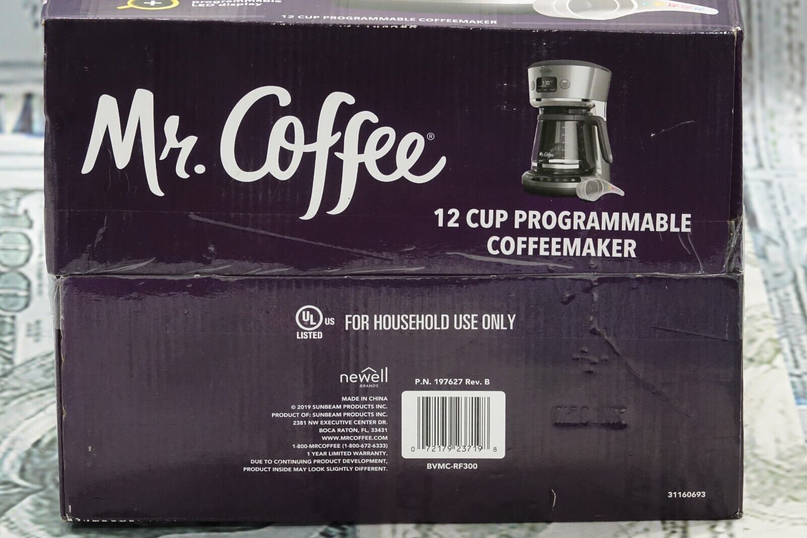 mr. coffee 31160693 Mr. Coffee - Easy Measure 12-Cup Coffee Maker - Silver