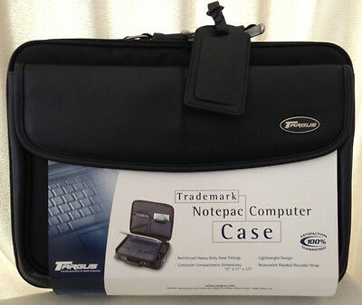 NEW Targus CTM300 Trademark Computer Notepac Case Inner Size 15x11x2.5" NWT - $22.53