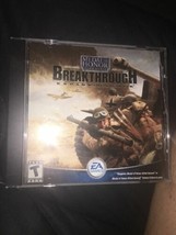 Medal Of Honor Allied Assault Breakthrough Expansion PC CD-ROM 2003 EA Games - $9.61