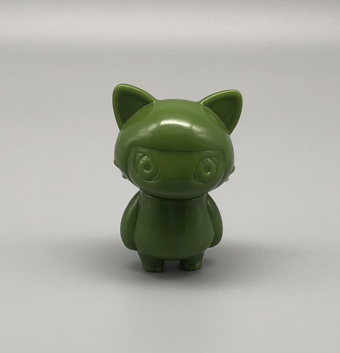 Max Toy Dark Green Unpainted Mini Cat Girl- Mini Cat Girls (Nyancocco)