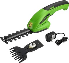  Goplus 7.2V Cordless Grass Shear + Hedge Trimmer w