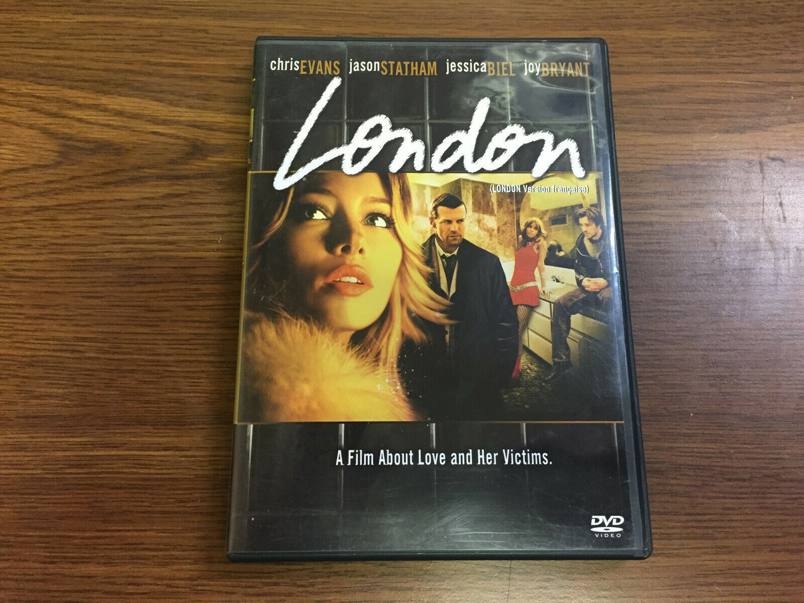 London DVD Chris Evans Jason Statham Jessica Biel DVDs Blu Ray Discs