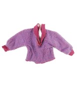 Vintage 1987 Barbie Ken Sweater Soft Fashions 4502 Purple Collared VNeck... - $11.99