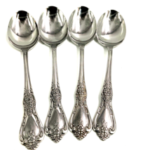 Oneida KENNETT SQUARE Stainless Deluxe Glossy Flatware Set/4 Soup Tables... - $39.59