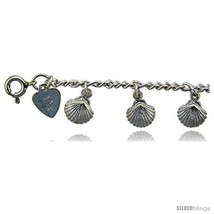 Sterling Silver Shells Charm  - $92.34
