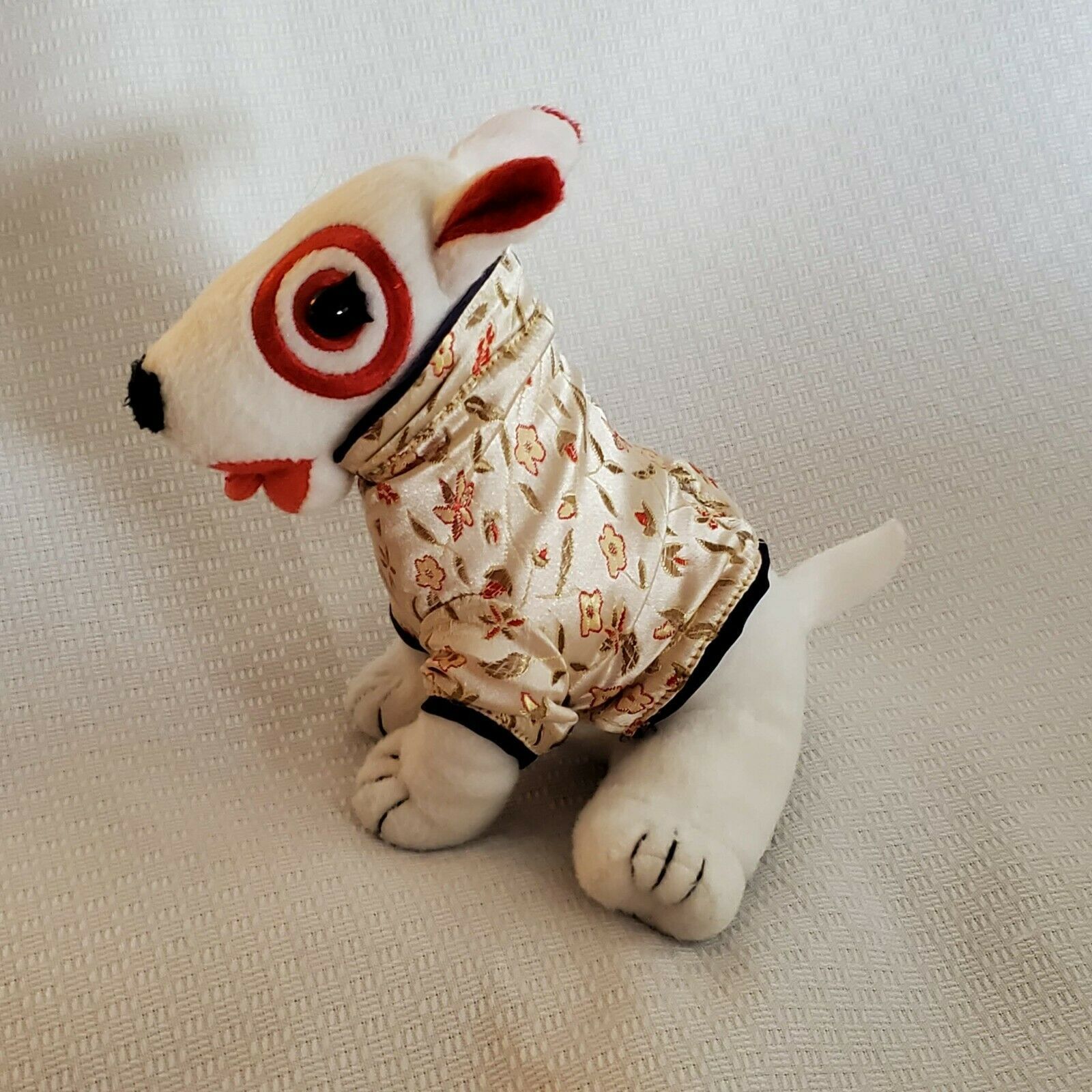 Vintage Collectible Target Bullseye Plushie Stuffed Dog From 