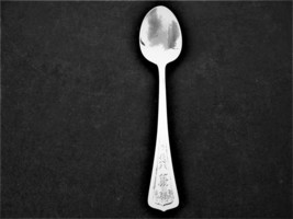 Antique Carolina-Engraved by Lunt Sterling Silver Soup Spoon, Monogramme... - $67.00