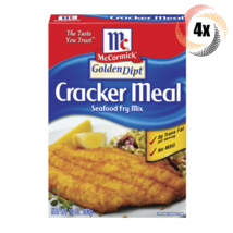 4x Boxes McCormick GoldenDipt Cracker Meal Seafood Fry Mix | 10oz | No MSG - $35.42