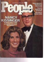 People Magazine Nancy Kissinger October 6, 1975 - $14.80