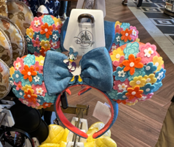 Disney Parks Authentic Daisy Duck Flower Ears Headband NEW