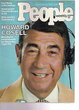 People Magazine Howard Cosell September 29, 1975 - $14.80