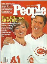 People Magazine  TOM SEAVER AND NANCY AUGUST 1  1977  - $24.74
