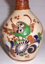 Tonala Handmade & Painted Ceramic Collectible Small Pottery Vase MEXICO by - $29.99