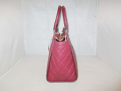 MICHAEL KORS SELMA MEDIUM SATCHEL SHOULDER PVC LEATHER BAG MK BALLET PINK  $398