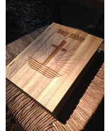 Bible Case Laser Engraved Wood Box - $31.55