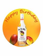 (THIS IS NOT ALCOHOL) Malibu Bday Designed By TNCT Pre-Cut Edible Image ... - $13.99