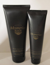 Avon MESMERIZE BLACK for him Hair & Body Wash, After Shave Conditioner - $8.81