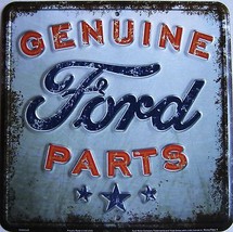 Genuine Ford Parts Embossed Metal Sign - $19.95