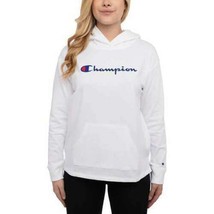 Champion Woman's Cotton Hoodie White Size Medium - $32.99