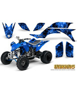 YAMAHA YFZ 450 03-13 ATV GRAPHICS KIT DECALS STICKERS CREATORX INFERNO BLUE - $157.09