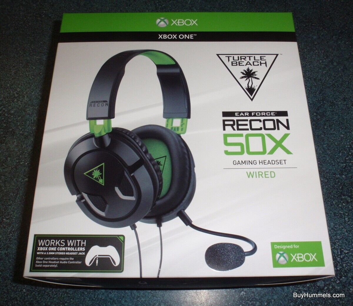 Turtle Beach Recon 50X Wired Stereo Gaming Headset for Xbox Series X