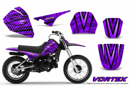Yamaha Pw80 Graphics Kit Creatorx Decals Stickers Vortex Bpr - $108.85