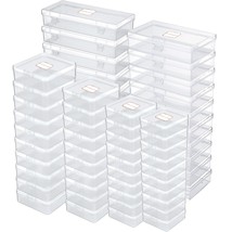 Photo Box Storage 16 Inner Storage Containers For Clear NEW