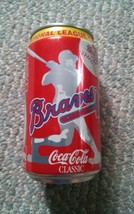 000 VTG 1991 Atlanta Braves National League Champions Coca Cola Can Wold... - $6.99