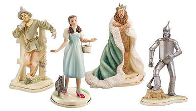 Primary image for Lenox Wizard of Oz Figurine 4 Piece Set Lion Tin Man Dorothy Scarecrow Toto NEW