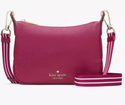Ladies Kate Spade New York Pebbled Leather Rose Smoke Handbag made in  Cambodia