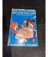 Five Little Peppers and How they Grew Margaret Sydney 1936 w/DJ - $6.99
