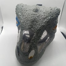 2017 FMB74 Mattel Dinosaur mask chomp n roar blue mask - $39.59
