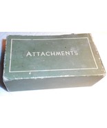 12 Greist  Rotary Attachments + Mounting Screw In Vintage Box #4359 Nice - $15.00