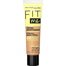 Maybelline Fit Me Tinted Moisturizer For All Skin Types 1 fl oz  # 220 - $5.00