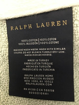 Ralph Lauren Wilton BATH Towel Hand Washcloth 3pc SET Grey Flannel NEW!