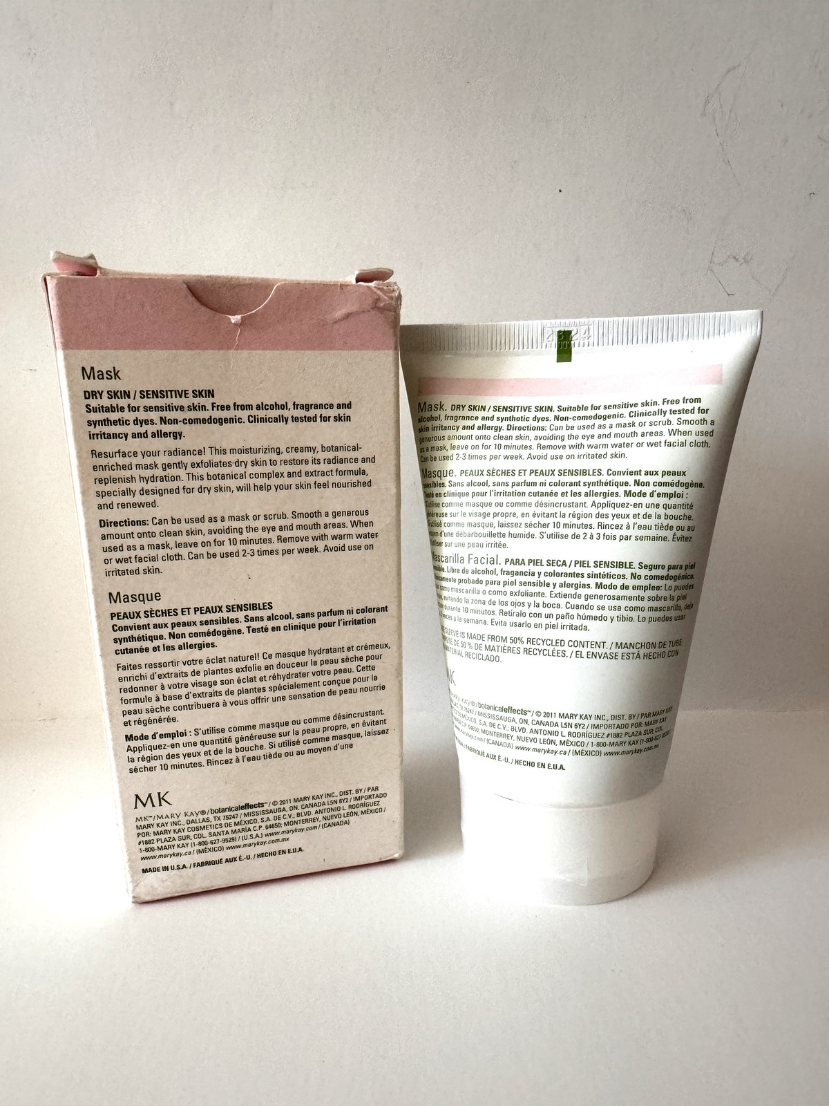 Mary Kay Botanical Effects Masque 4oz Boxed - Masks & Peels