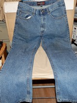 Oscar Blue Jeans Mens Size 34 X 30 Selected 2009 Straight Leg 100% Cotto... - $23.49