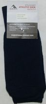 Augusta Sportswear Style 6027 Athletic Sock Youth 7 To 9 Navy Blue image 3