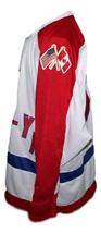 Any Name Number Brooklyn Americans Retro Hockey Jersey New White Any Size image 4