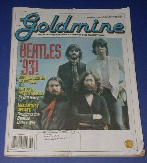 The Beatles Goldmine Magazine Vintage 1993 Other