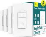 Smart Light Switch Treatlife Dimmer Light Switch, 4 Pack, Works, Fcc Lis... - $78.97