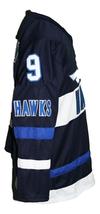 Any Name Number Custom Mighty Ducks Hawks Hockey Jersey Bombay Navy Blue image 4