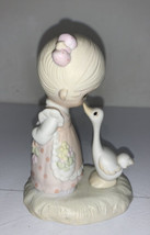 Vintage Precious Moments Figurine Make A Joyful Noise E-1374/G Hourglass - $18.46