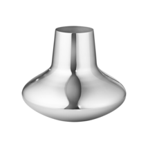 HK Henning Koppel by Georg Jensen Stainless Steel Vase Medium - New - $127.71
