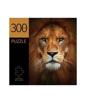 Lion Face Jigsaw Puzzle 300 Piece Durable Fit Pieces 11" x 16" Leisure Family image 1