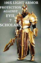 500x 7 Scholars Light Armor Protection Agaisnt Evil Powers Gifts High Ermagick - $222.22