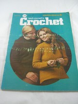 Vintage 1974 Teach Yourself To Crochet Book 777 Columbia-Minerva 41 Pages - $6.42